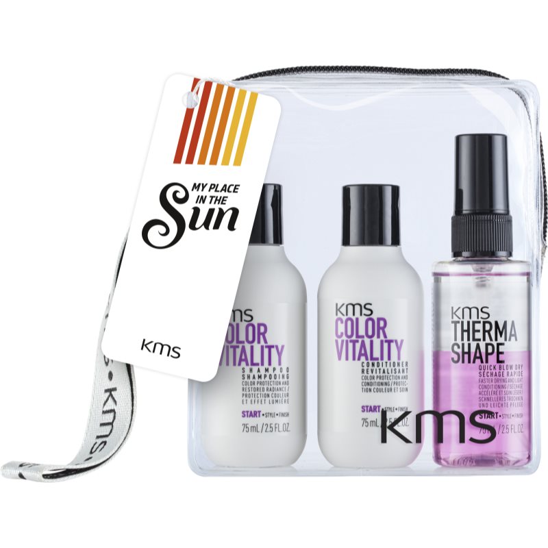 KMS Color Vitality Travel Pack utazási készlet hajra