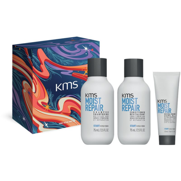 KMS Moist Repair Mini Set ajándékszett a táplálásért és hidratálásért KMS Moist Repair Mini Set ajándékszett a táplálásért és hidratálásért