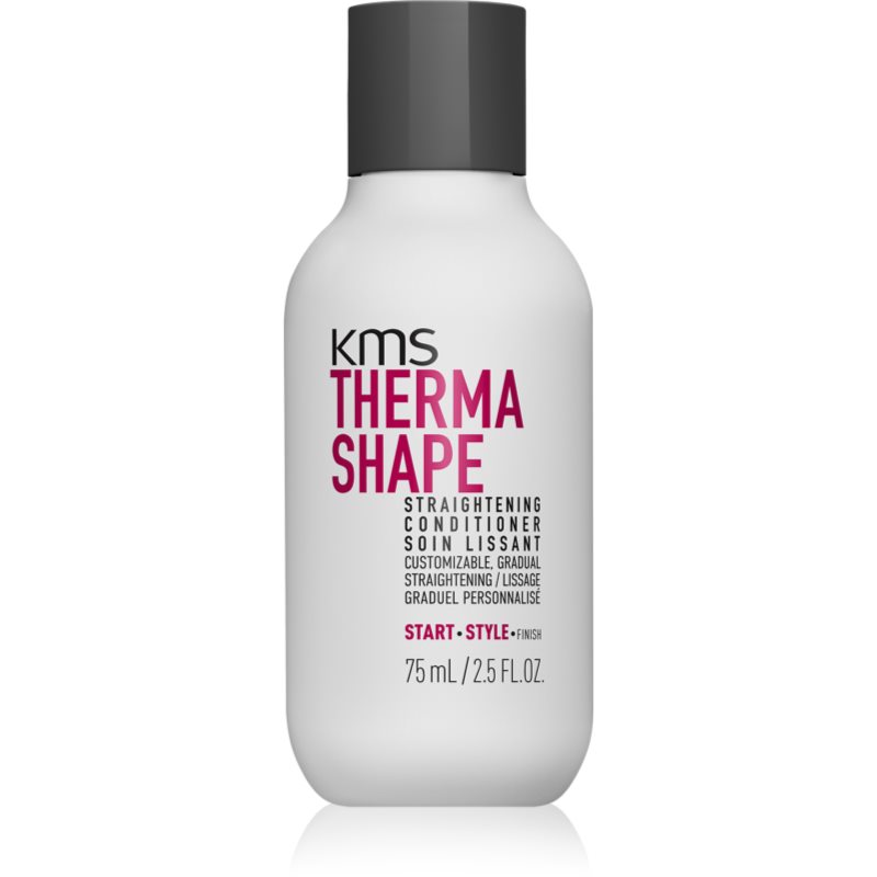 KMS Thermashape Straightening Conditioner mélyen tápláló kondicionáló meleg által károsult haj 75 ml