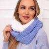 KN14 Women's two-tone chimney blue+white