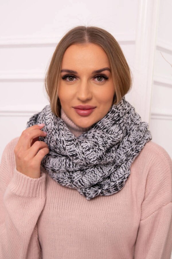 KN15 Women's chimney gray+black