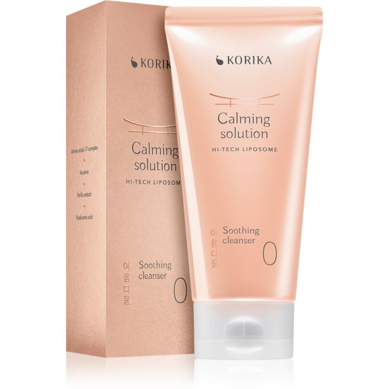 KORIKA HI-TECH LIPOSOME Calming solution Soothing cleanser nyugtató és tisztító krém 150 ml-Ár
