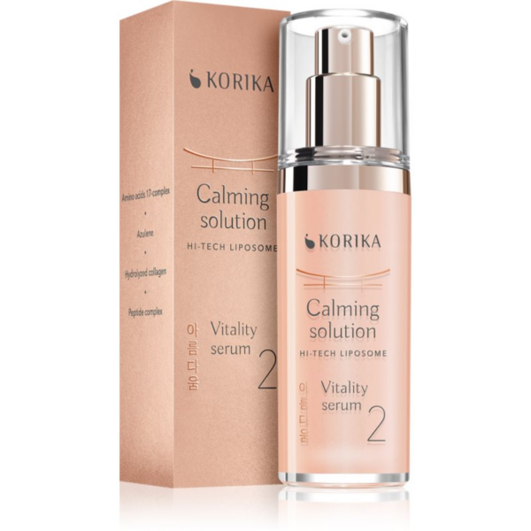 KORIKA HI-TECH LIPOSOME Calming solution Vitality serum nyugtató szérum 30 ml-Ár
