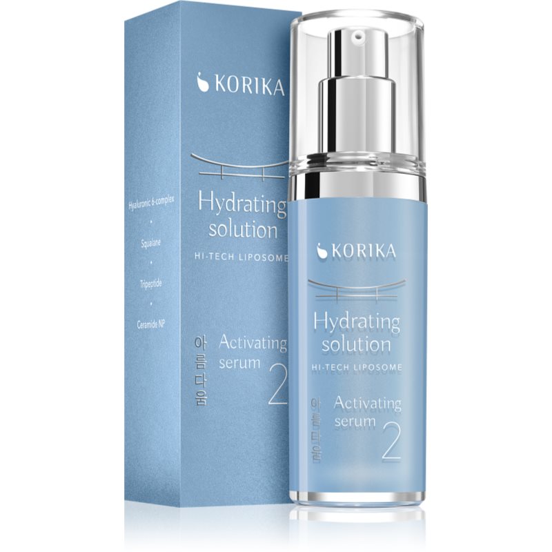 KORIKA HI-TECH LIPOSOME Hydrating solution Activating serum intenzív hidratáló szérum 30 ml-Ár