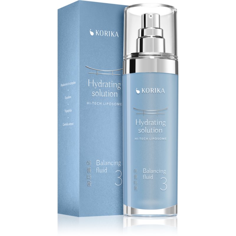 KORIKA HI-TECH LIPOSOME Hydrating solution Balancing fluid gyengéd hidratáló emulzió 120 ml-Ár