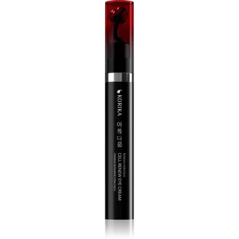 KORIKA Korean Heritage Ginseng & Marine Stem Cells Cell Renew Eye Cream hidratáló fiatalító krém a szem köré 15 ml-ár
