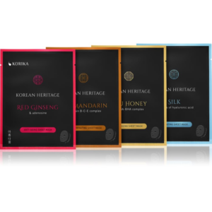 KORIKA Korean Heritage Sheet Mask Set fátyolmaszk szett Korean Heritage-Ár