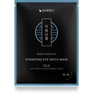 KORIKA Korean Heritage Silk & 8 Types of Hyaluronic Acid Hydrating Eye Patch Mask hidratáló maszk a szem köré 2 db-ár