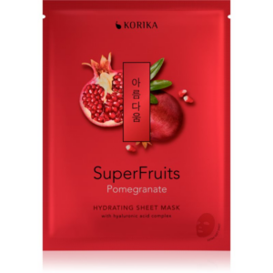 KORIKA SuperFruits Pomegranate - Hydrating Sheet Mask hidratáló gézmaszk Pomegranate 25 g-Ár