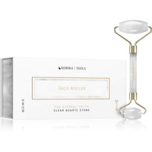 KORIKA Tools Face Roller Clear Quartz Stone masszázs henger az arcra és a nyakra-Ár