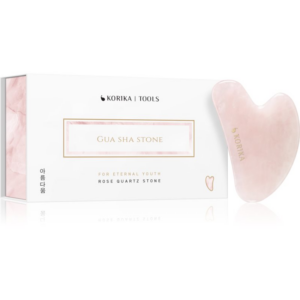 KORIKA Tools Gua Sha Rose Quartz Stone masszázs szegédeszköz az arcra Gua Sha Quartz Pink 1 db-Ár