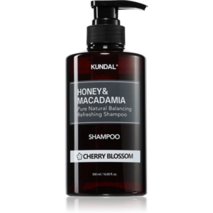 KUNDAL Honey & Macadamia Cherry Blossom természetes sampon száraz és sérült hajra 500 ml-Ár