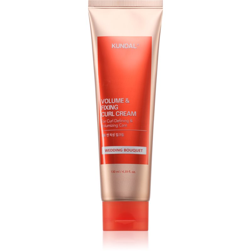 KUNDAL Volume & Fixing Curl Dream Wedding Bouquet formázó krém a hullámok kiemelésére illattal 130 ml