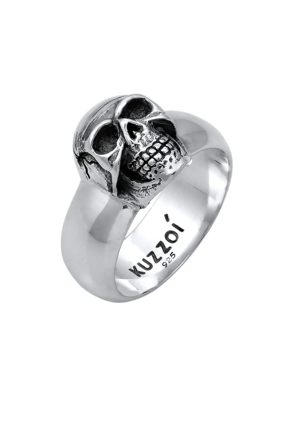 KUZZOI Gyűrűk 'Totenkopf'  ezüst