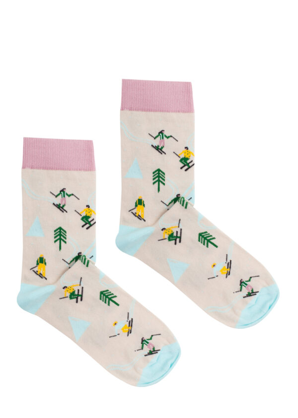Kabak Unisex zokni mintás síelés