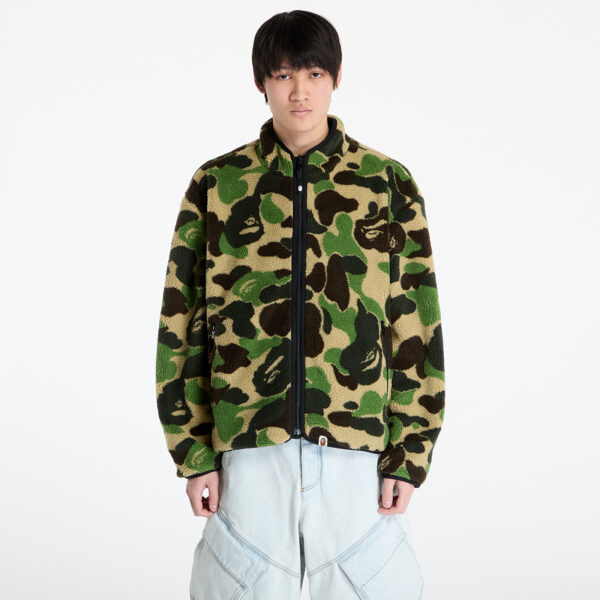 Kabát A BATHING APE Abc Camo Boa Reversible Jacket M Green M-alacsony-ár