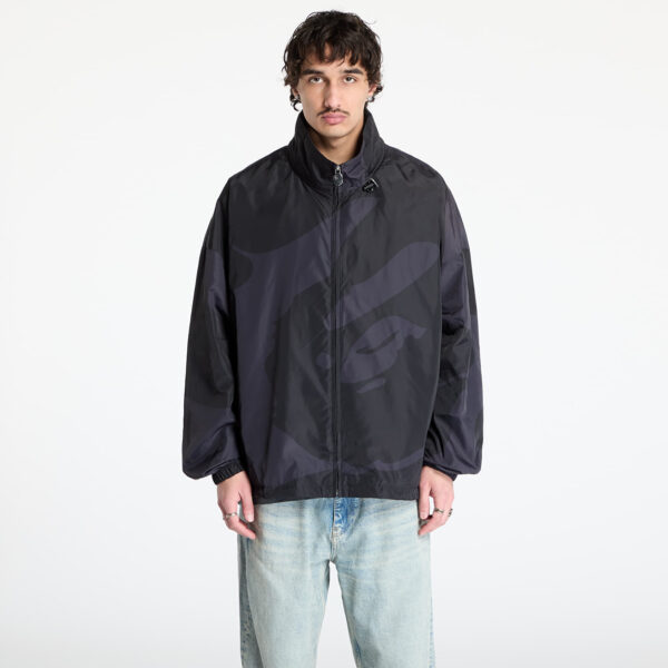 Kabát A BATHING APE Abc Camo Nylon Hooded Jacket UNISEX Black S-alacsony-ár