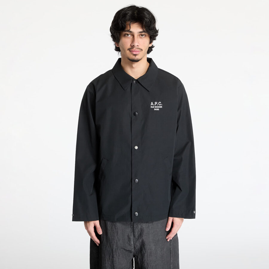 Kabát A.P.C. Regis Jacket Black S-alacsony-ár