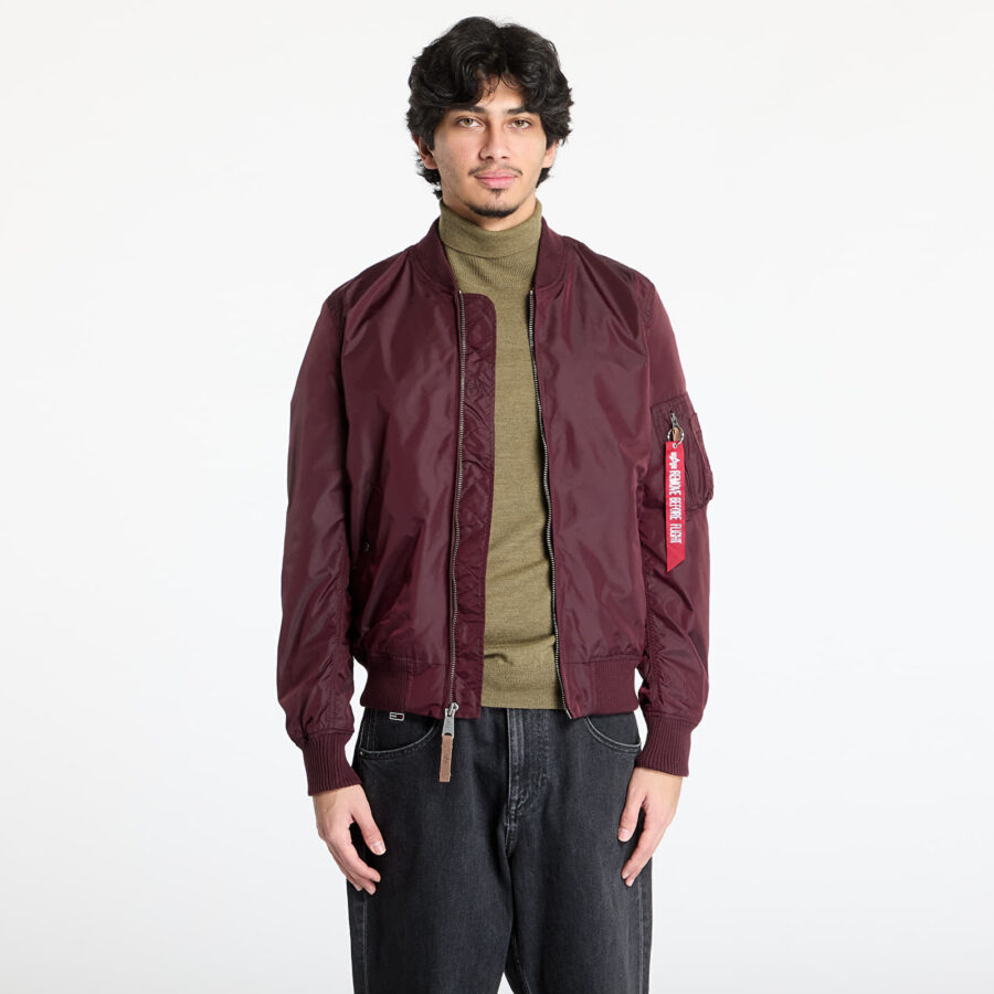 Kabát Alpha Industries Inc. MA-1 TT Two Tone Dark Maroon M-alacsony-ár