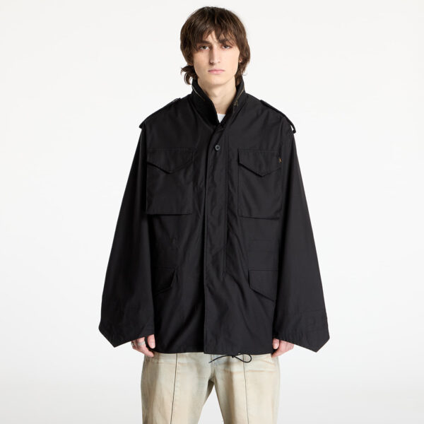 Kabát Alpha Industries M-65 Heritage Black M-alacsony-ár