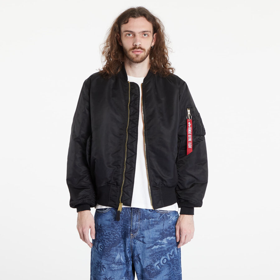 Kabát Alpha Industries MA - 1 Black XXXL-alacsony-ár
