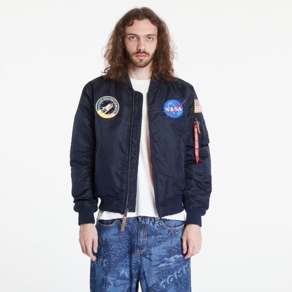 Kabát Alpha Industries MA - 1 VF NASA navy M-alacsony-ár