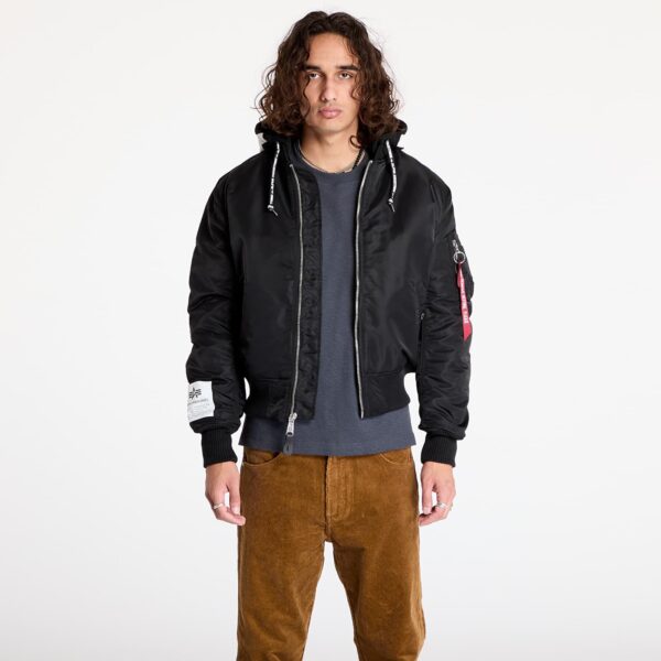 Kabát Alpha Industries MA-1 ZHP Black XL-alacsony-ár