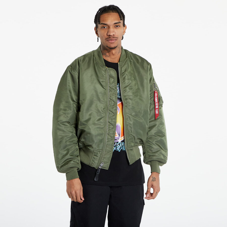 Kabát Alpha Industries MA - 1 olive green L-alacsony-ár