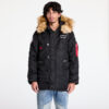 Kabát Alpha Industries N-3B Airborne Black M-alacsony-ár