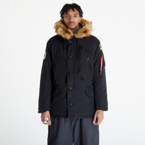 Kabát Alpha Industries Polar Jacket Black M-alacsony-ár