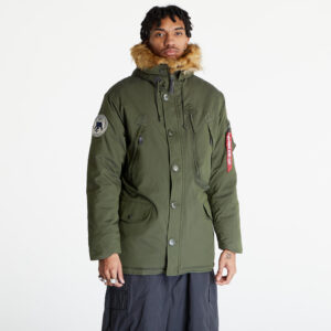Kabát Alpha Industries Polar Jacket Olive M-alacsony-ár