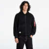 Kabát Alpha Industries Teddystoff Nylon ZH Jacket Black M-alacsony-ár