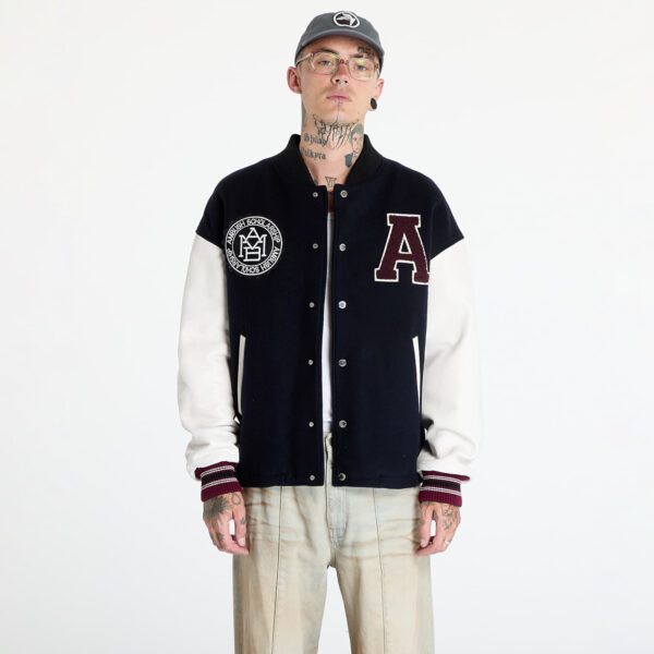 Kabát Ambush Stadium Jacket UNISEX Navy/ Russet Brown S-alacsony-ár