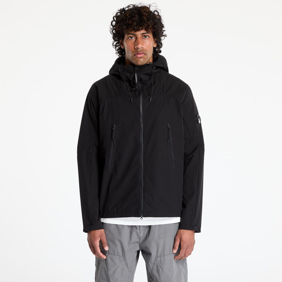 Kabát C.P. Company Pro-Tek Hooded Jacket Black XL-alacsony-ár
