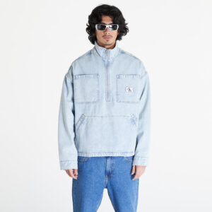 Kabát Calvin Klein Jeans Denim Pop Over Jacket Denim Light M-alacsony-ár