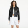 Kabát Calvin Klein Jeans Faux Leather Bomber Jacket Black XS-alacsony-ár