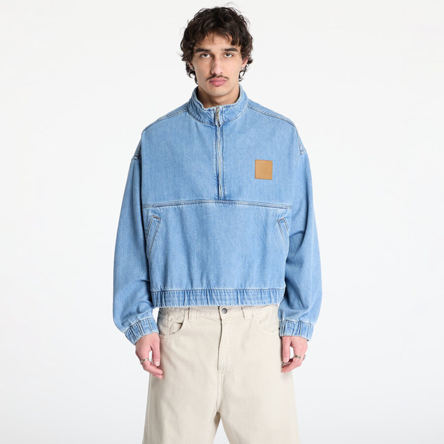Kabát Calvin Klein Jeans Pop Over Denim Jacket Denim L-alacsony-ár