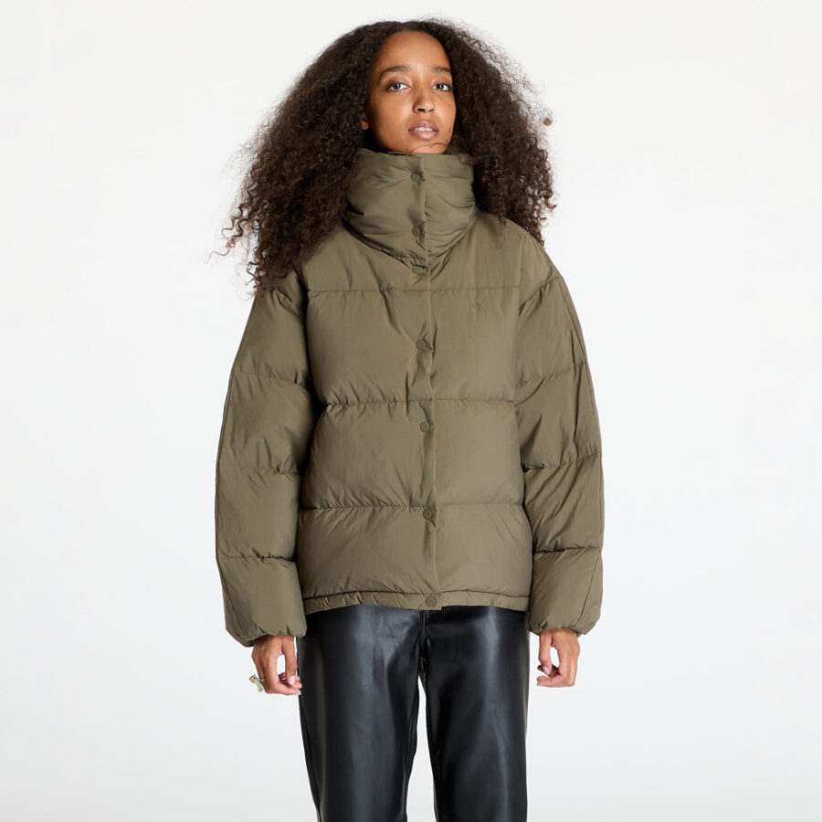 Kabát Calvin Klein Jeans Relaxed Puffer Jacket Gray M-alacsony-ár