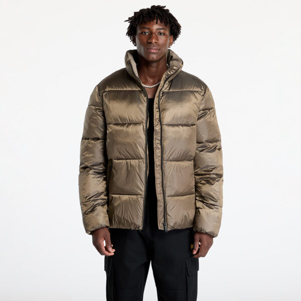 Kabát Calvin Klein Jeans Two Tone Puffer Jacket Brindle/ Black S-alacsony-ár