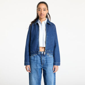 Kabát Calvin Klein Jeans Zip Denim Jacket Denim XS-alacsony-ár