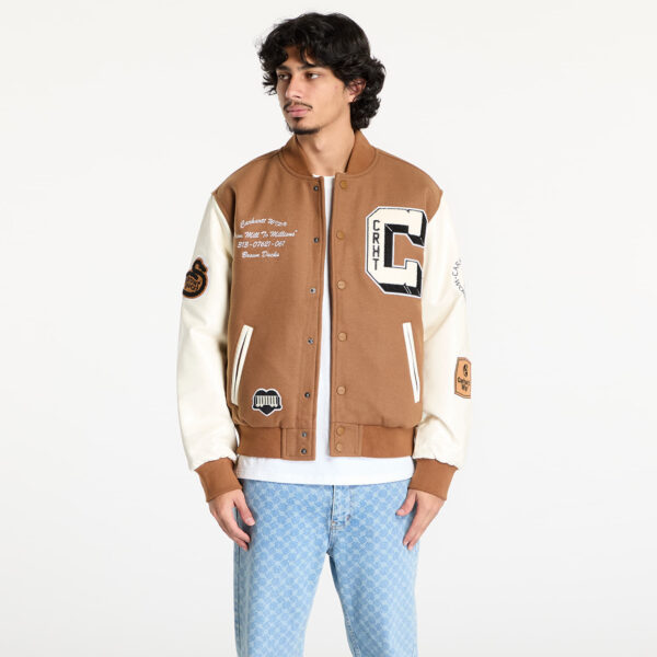 Kabát Carhartt WIP Brown Ducks Bomber UNISEX Hamilton Brown/ Wax S-alacsony-ár