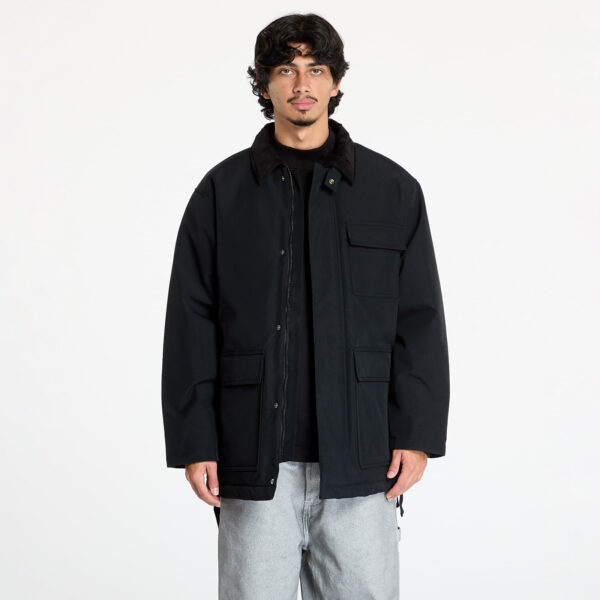 Kabát Carhartt WIP Clarton Coat UNISEX Black/ Black S-alacsony-ár