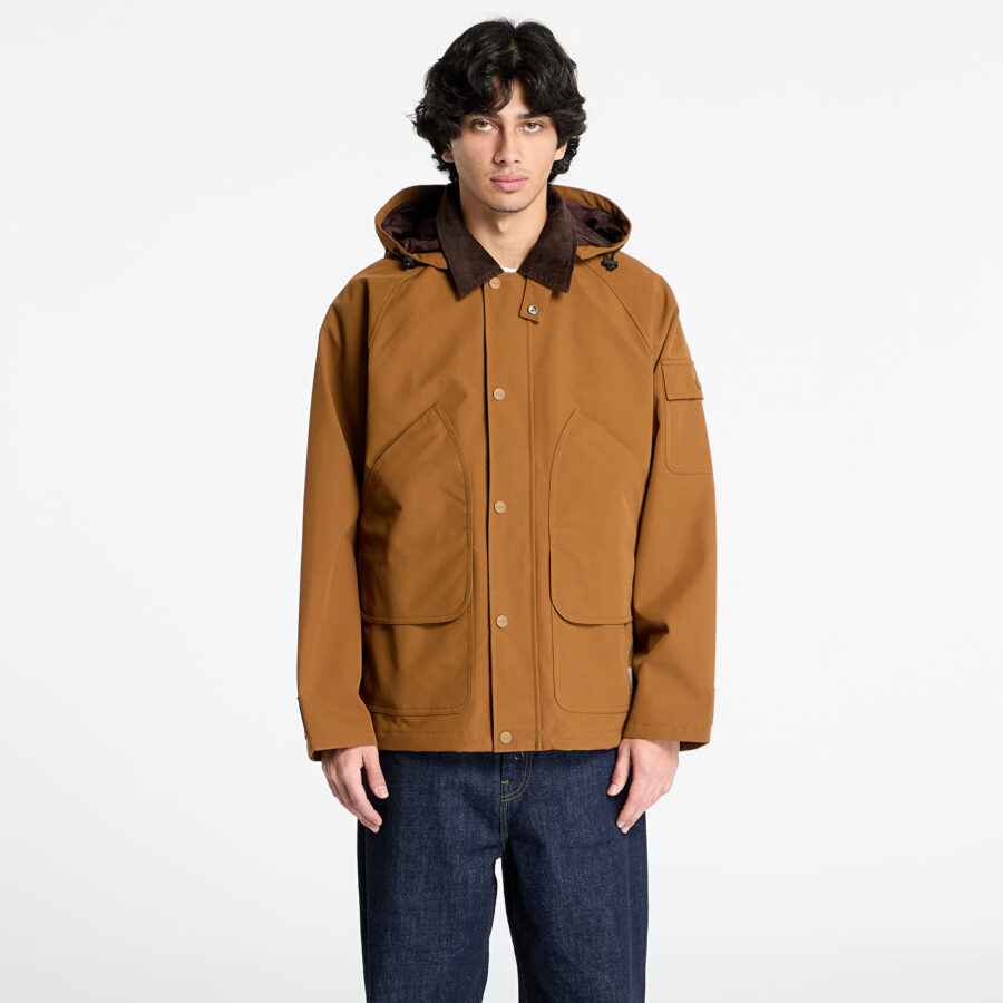 Kabát Carhartt WIP Clarton Jacket UNISEX Hamilton Brown/ Tobacco XS-alacsony-ár