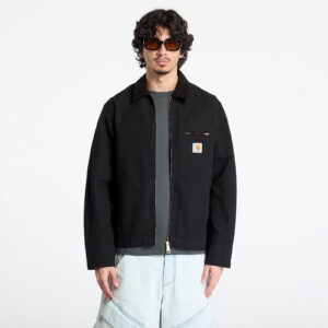 Kabát Carhartt WIP Detroit Jacket UNISEX Black/ Black Rinsed XS-alacsony-ár