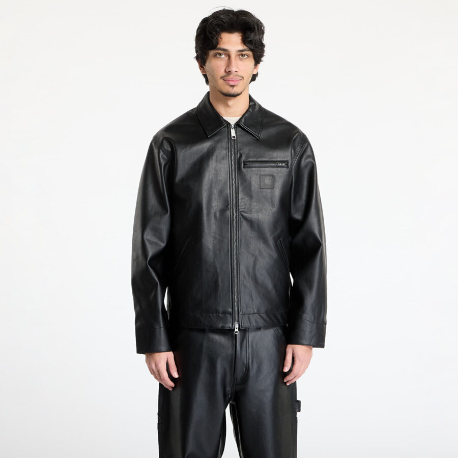 Kabát Carhartt WIP Detroit Jacket UNISEX Black M-alacsony-ár