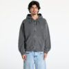 Kabát Carhartt WIP Hooded Nelson Jacket UNISEX Graphite Garment Dyed XS-alacsony-ár