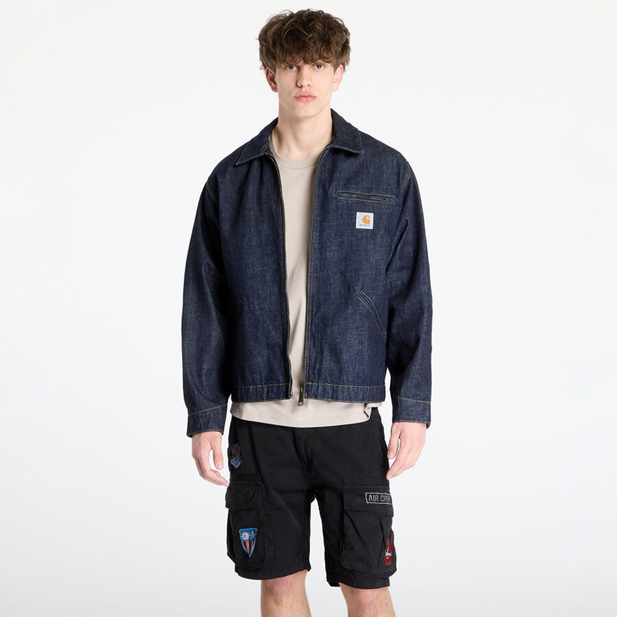 Kabát Carhartt WIP OG Detroit Jacket Denim M-alacsony-ár