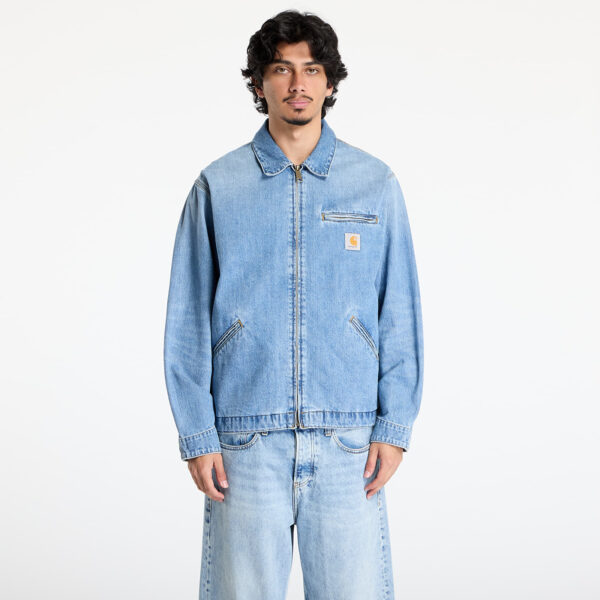 Kabát Carhartt WIP OG Detroit Jacket UNISEX Blue Burst Washed XXL-alacsony-ár