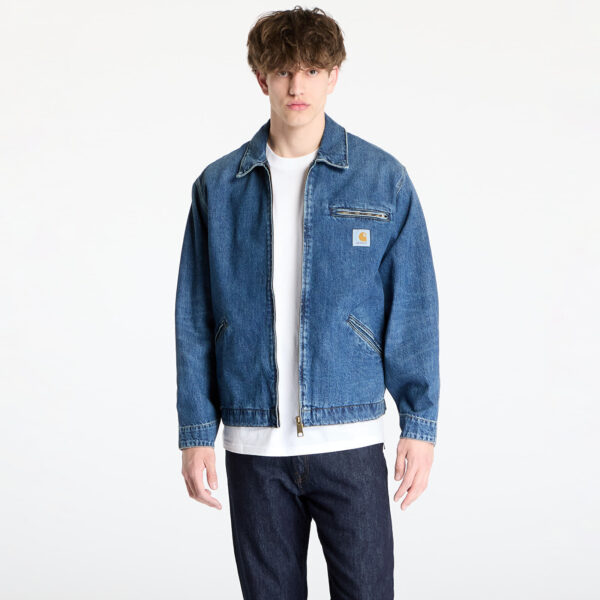 Kabát Carhartt WIP OG Detroit Jacket UNISEX Blue Dark Used Wash M-alacsony-ár