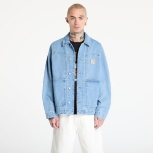 Kabát Carhartt WIP OG Double Front Jacket UNISEX Blue Stone Bleached S-alacsony-ár